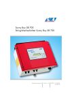 Sunny Boy SB 700 - SMA Solar Technology AG