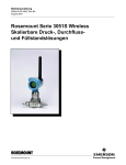 Rosemount Serie 3051S Wireless Skalierbare Druck