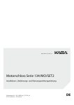 Motorschloss Serie 134/MO/SET2 DE