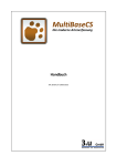 Handbuch MultiBaseCS Home-Edition