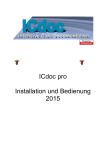 ICdoc pro - Installations- und Bedienungshandbuch 2015