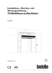 Tiefkühlhaus-Luftschleier