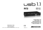 USB1.1 - user manual COMPLETE