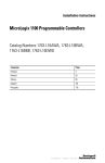 Automates programmables MicroLogix 1100