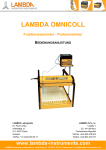 LAMBDA OMNICOLL Fraktionssammler - Omnicoll fraction collector