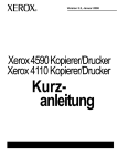 Xerox 4590 Kopierer/Drucker Xerox 4110 Kopierer/Drucker