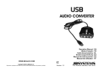 USB audio converter - user manual COMPLETE