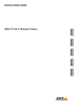 INSTALLATION GUIDE AXIS Q1755