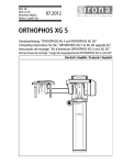 ORTHOPHOS XG 5 - Sirona Support