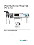 Welch Allyn Connex® Integrated Wall System Gebrauchsanweisung