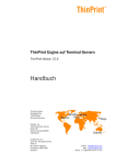 ThinPrint Engine on terminal servers (German)
