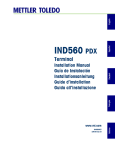 IND560 PDX - Mettler Toledo