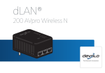 dLAN 200 AVpro Wireless N.book