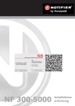 Notifier - Brandmelderzentralen NF300 bis NF5000