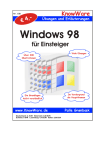 Windows 98 für Einsteiger