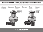 Lewmar OCEAN & EVO® Electric/Hydraulic Winches