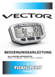 Bedienungsanleitung Trail Tech Vector