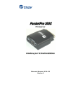 PocketPro 100S Benutzerhandbuch (German)