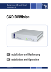 G&D DVIVision - Guntermann und Drunck