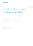 SafeGuard Enterprise Installationsanleitung