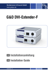 G&D DVI-Extender-F - Guntermann und Drunck