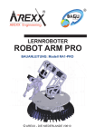 ROBOT ARM PRO - CONRAD Produktinfo.