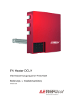 Bedienungsanleitung des PV-Heaters - G-Tec