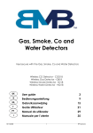 Gas, Smoke, Co and Water Detectors