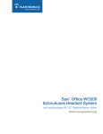 Savi™ Office WO200 Schnurloses Headset-System