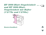 HP 3000-Blatt-Stapeleinheit und HP 3000-Blatt