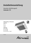 Technisches Handbuch Installationsanleitung