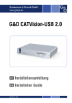 G&D CATVision-USB 2.0 - Guntermann und Drunck