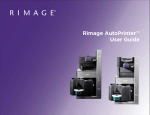 Rimage AutoPrinter™ User Guide