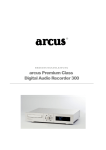arcus Premium Class Digital Audio Recorder 300
