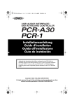 PCR-A30/1 Multi-Language Manual