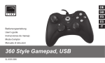 360 Style Gamepad, USB
