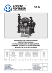 manuale d'uso e installazione instruction manual