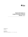 Versionshinweise zu Logical Domains (LDoms) Version 1.0.1