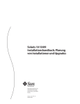 Solaris 10 1009 Installationshandbuch Planung von Installationen