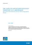 H12897.1: EMC VSPEX for Virtualized Microsoft SharePoint 2013