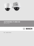 AUTODOME IP 4000 HD - Bosch Security Systems