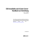 ESXi Installable und vCenter Server-Handbuch zur