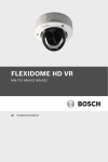 FLEXIDOME HD VR - Bosch Security Systems