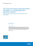 EMC VSPEX für virtualisierte Microsoft Exchange 2013