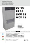 CX 25 FS 25 SXW 25 WCX 25