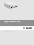 VIDEOJET connect 7000 - Bosch Security Systems