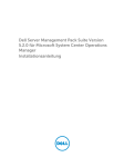 Dell Server Management Pack Suite Version 5.2.0 für Microsoft
