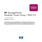 HP StorageWorks Modular Smart Array 1500 CS