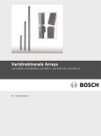 Varidirektionale Arrays - Bosch Security Systems