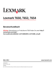 Lexmark T650, T652, T654